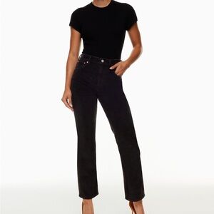 Denim Forum Arlo High Rise Straight